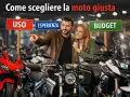 Coppia sceglie la moto giusta per tutti i giorni, valutando uso, esperienza e budget tra diversi modelli.