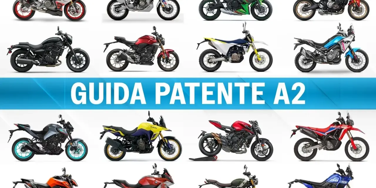 Una carrellata di moto ideali per **moto principianti** con patente A2: sportive, naked, enduro e crossover.